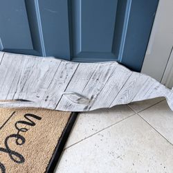 Whale Wood Wall Decor