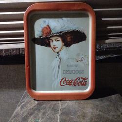 Metal Coca Cola Tray