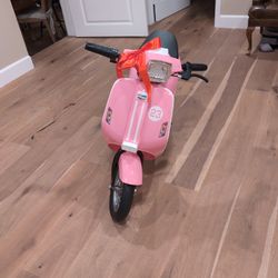 Kids Electric Scooter Motorcycle Pink