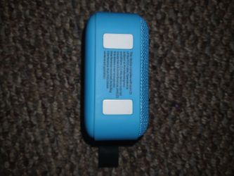 Sharper Image portable Bluetooth speaker.