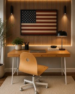 Desk & Chair (BIDDING READ DESCRIPTIONS)