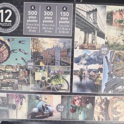 11 Jigsaw Puzzles Family pack 