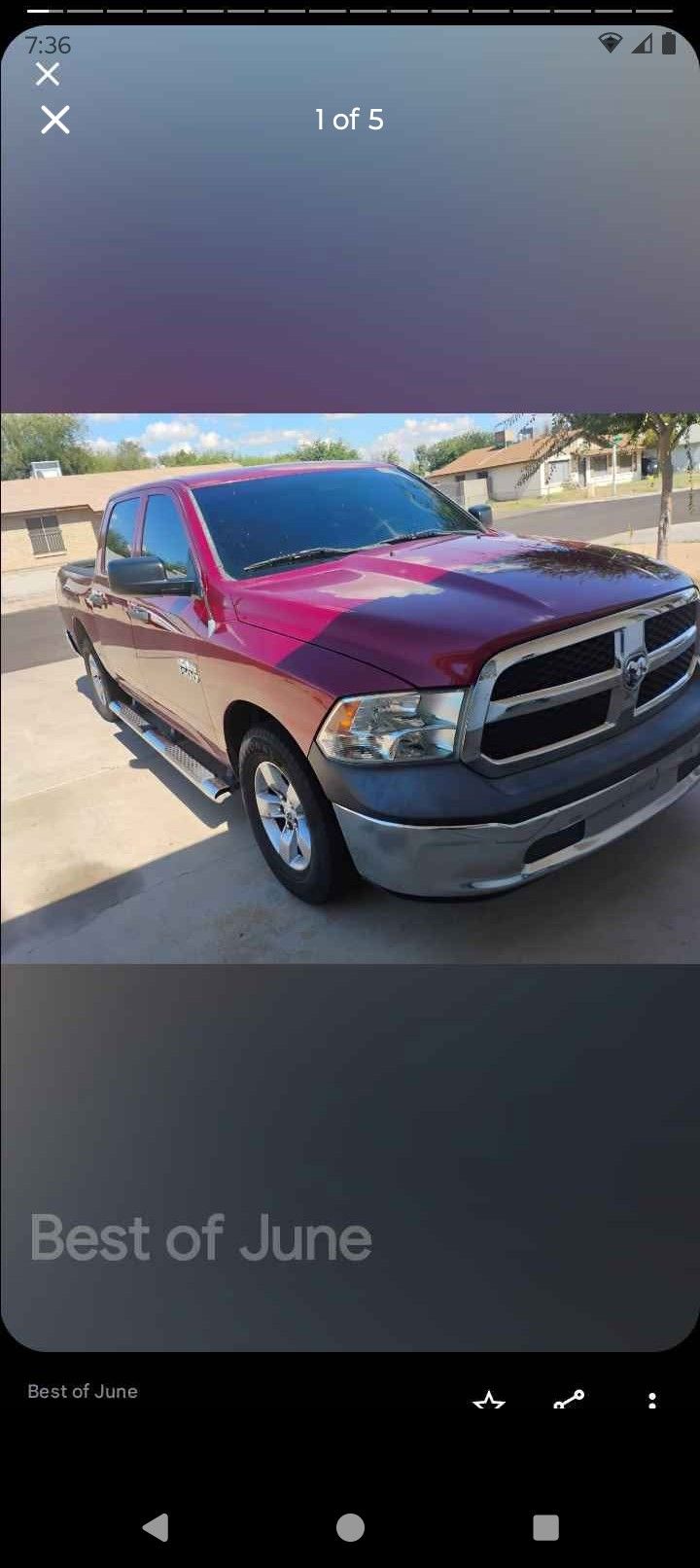 2013 Ram Asking $6700