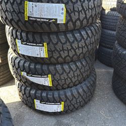 275/70/18 Forceland Rugged Terrain Tires 