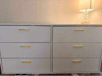 White dresser