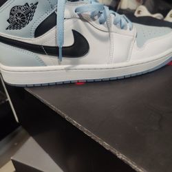 AIR JORDAN 1 MID ICE BLUE GS

