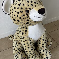 Extra large leopard stuffed animal 35 inches tall