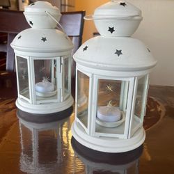 IKEA Metal Lanterns Light Holders