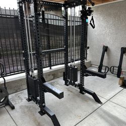 Vesta Fitness PRO SERIES Ultimate Half Rack Functional Trainer/Smith Machine