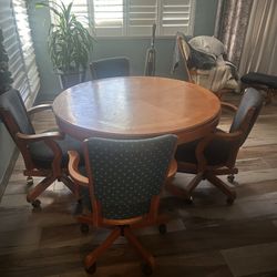bumper/pool dining table