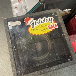 Kenwood 12” Subwoofer In Box
