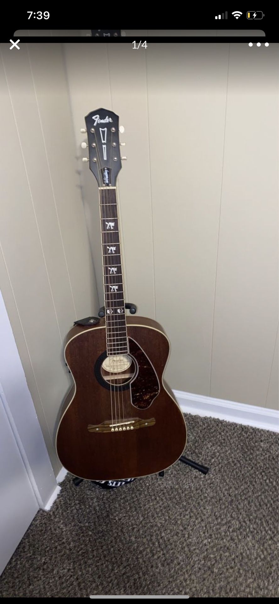 Fender acoustic/electric