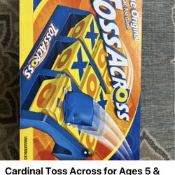 Cardinal Toss Across for Ages 5 & Up...