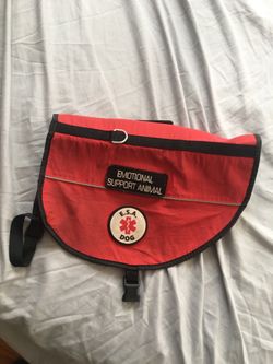 Dog emotional support vest