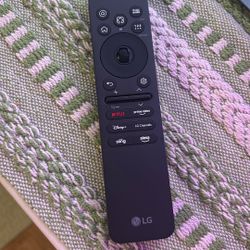 LG Remote for 65” LG TV 