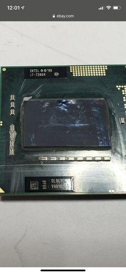 Intel Core i7 720 qm    4 Cores 8 Threads CPU