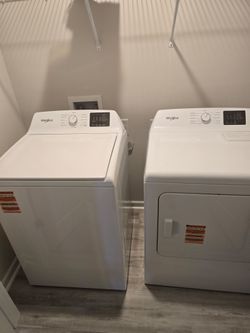 Whirlpool Washer and Dryer