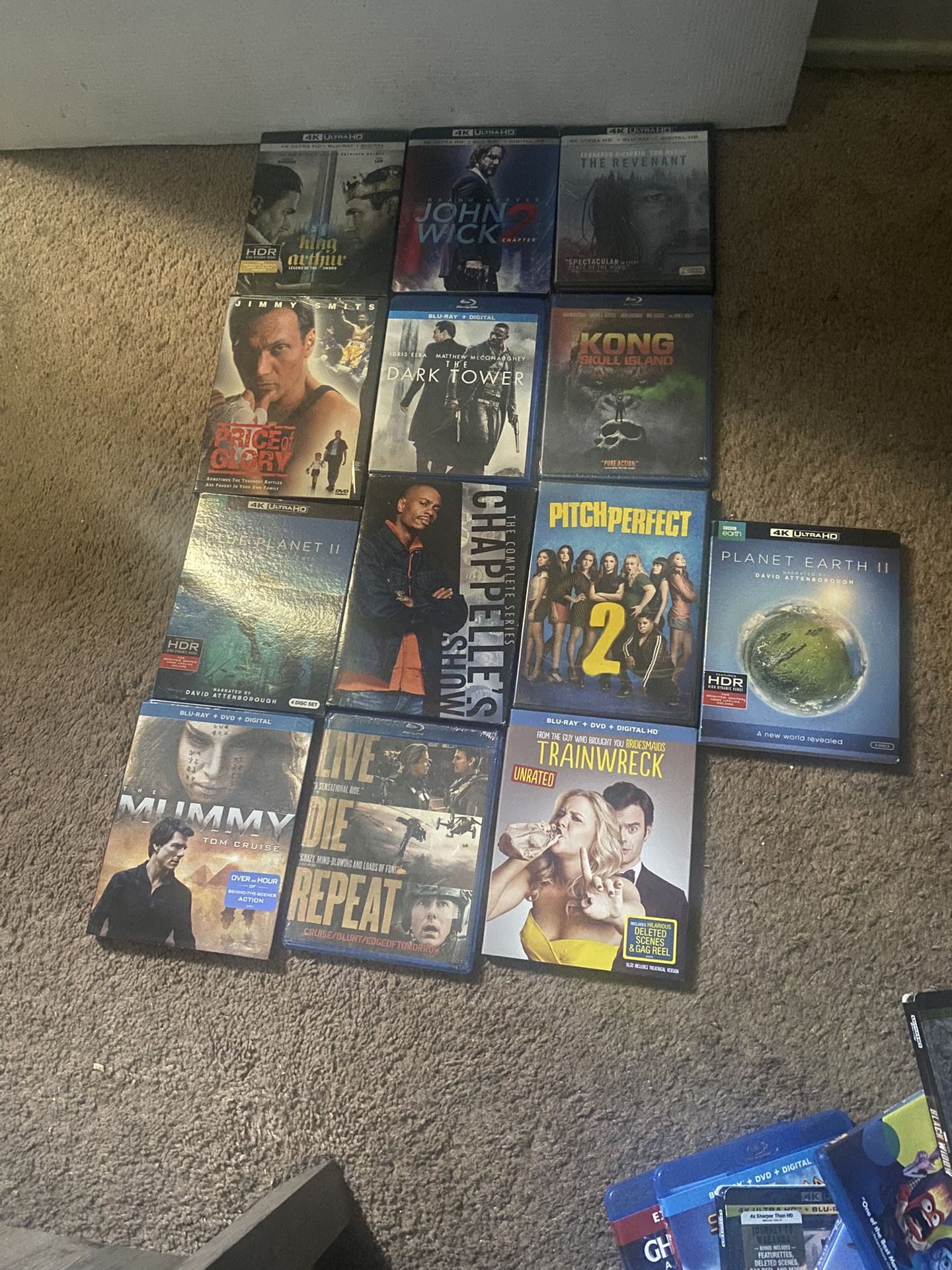 Blu-ray/DVDs
