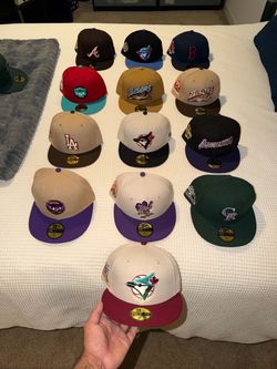 Fitted Hats Size 7, 7 1/8, 7 1/4, 7 3/8, 7 1/2, 7 7/8, 8