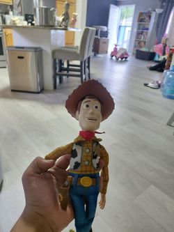 Toy story Disney and pixar Mattel pull string woody