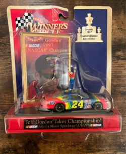 Winners Circe Jeff Gordon collectible