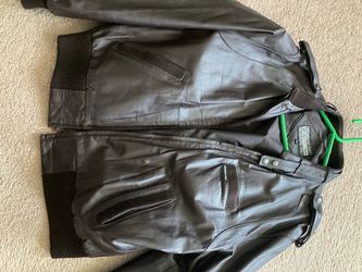 Vintage Members Only Genuine Brown Leather Jacket - Size B (Fits like Medium) - EXCELLENT CONDITION