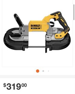 Brand new in box 📦   DEWALT 20-Volt MAX XR Cordless Brushless Deep Cut Band Saw Tool Only 