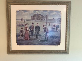 Legendary St. Andrew’s Golf Course and Clubhouse Print