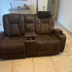 Reclining Couch And Love Seat