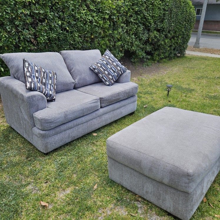 Couch With Ottoman