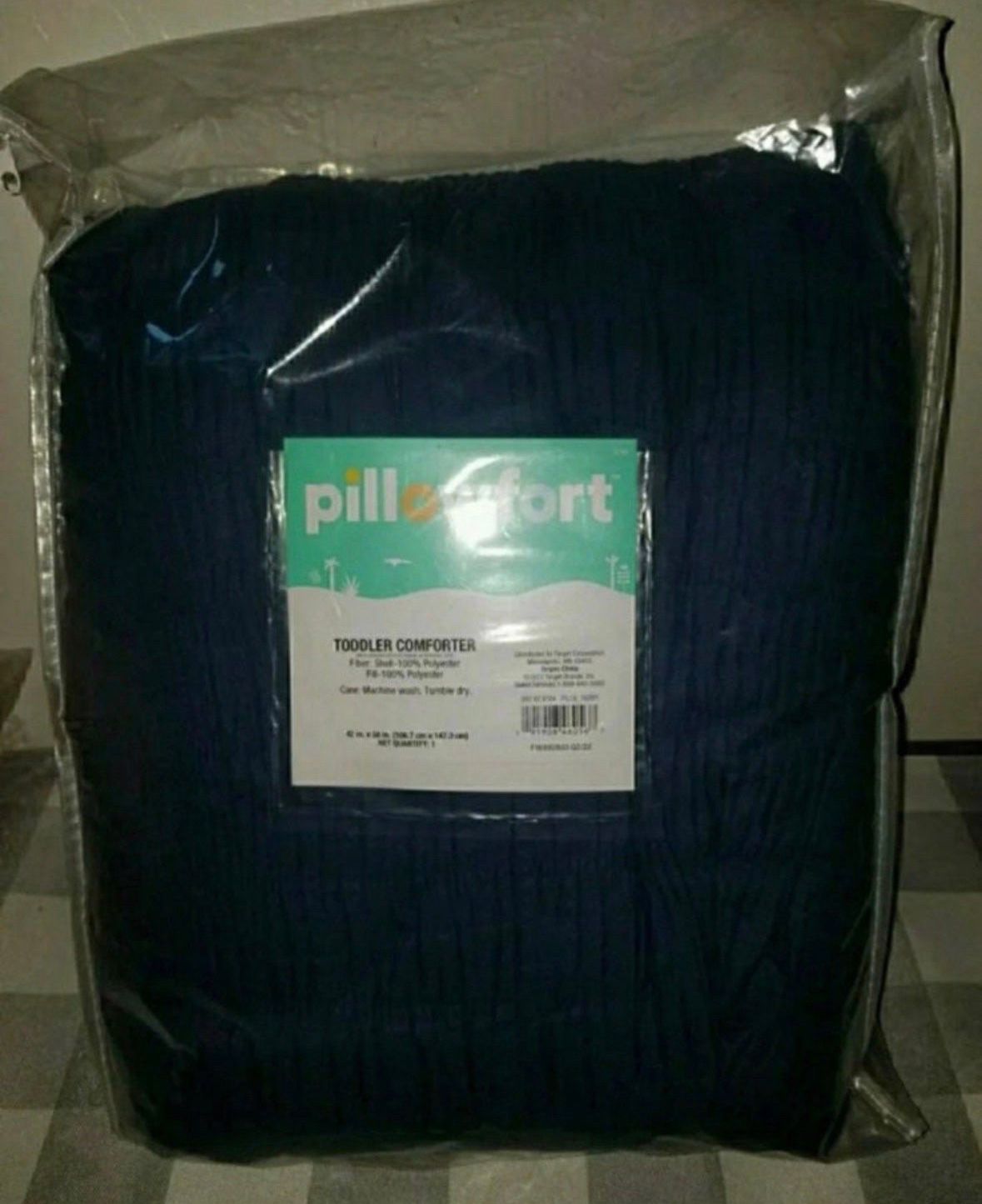New Pillowfort Blue Kid's Toddler Comforter