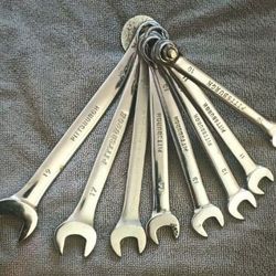 Pittsburgh Combination Wrench 8pc Set