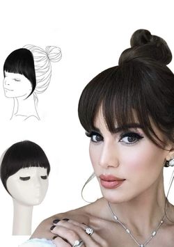 Human Hair Fringe Bangs