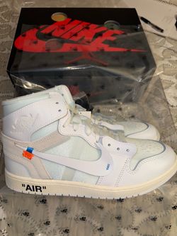 Off white x Jordan 1 Alaska