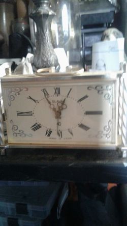 Slava transistor clock made in ussr