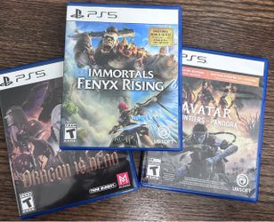 PS5 Dragon is Dead Avatar Frontiers Immortal Fenyx Rising Action RPG Zelda Open