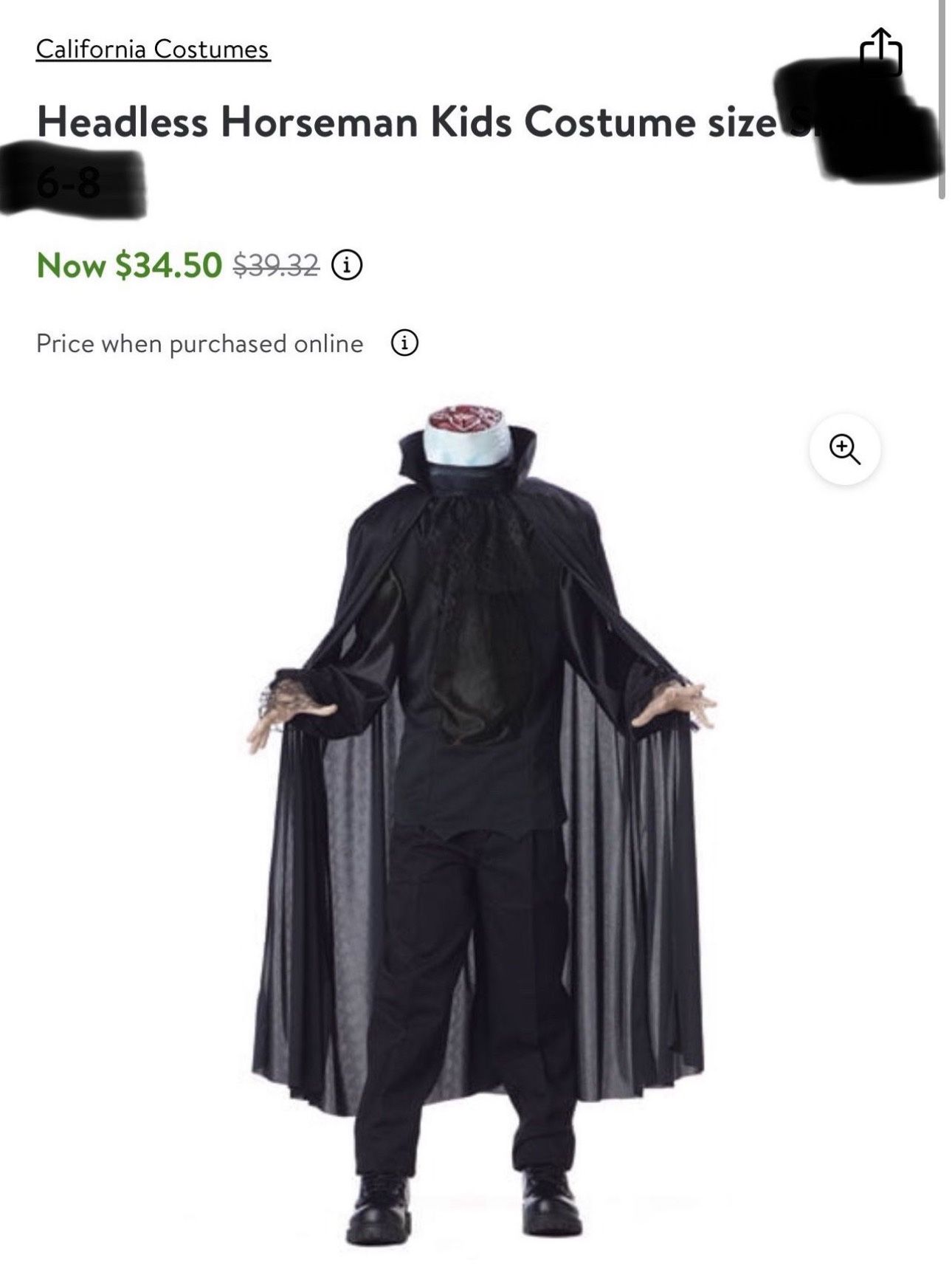 Headless Man Costume