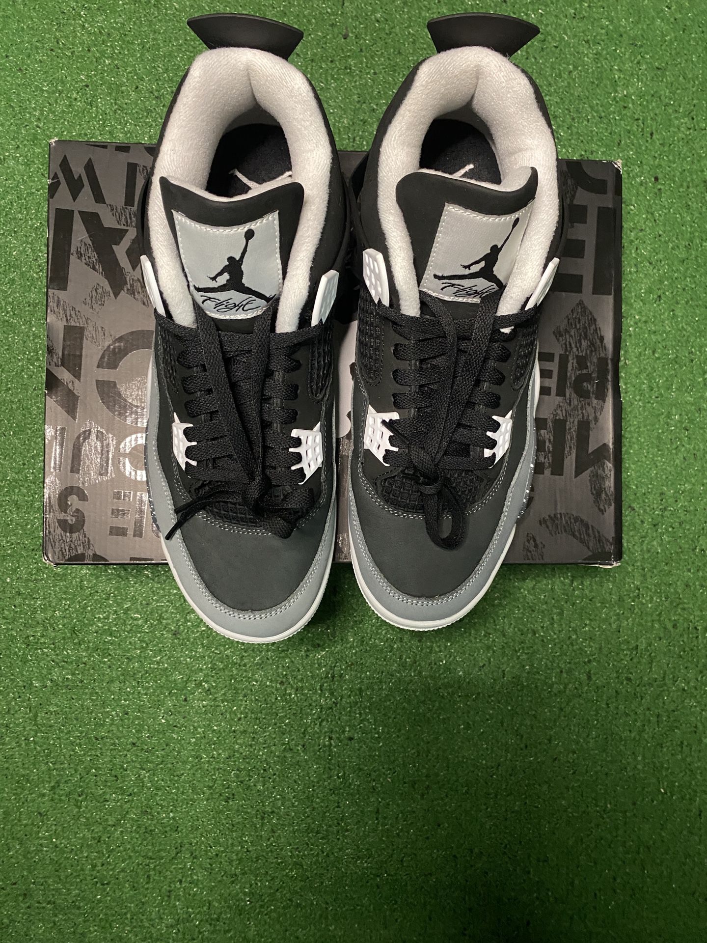 Air Jordan Retro 4 Fear Size 10.5 With Box Good Condition.