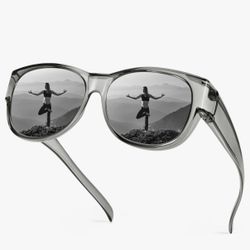 URUMQI Polarized Sun Glasses (fit over glasses)