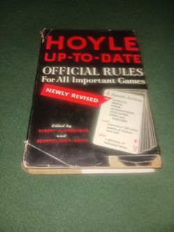 Hoyle Up - To - Date Official Rules For All Important Games.
