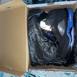 Racer Blue Retro Jordan 5s