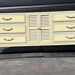 Mid Century 9 Drawer dresser/credenza/media center Basic Witz.
