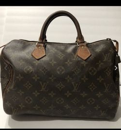 Louis Vuitton Monogram SPEEDY 30 SD0968 Authentic Handbag
