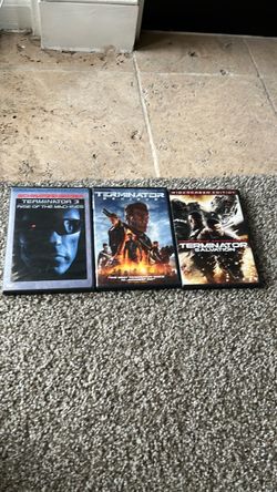 🤖Terminator🤖 dvd lot all tested &working