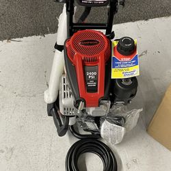 New Clean Machine Gas Pressure Washer 2400psi Model CM60912-s