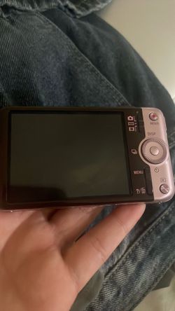 Sony pink camera