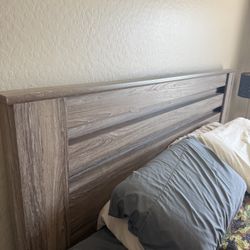 KING BED FRAME (wood)