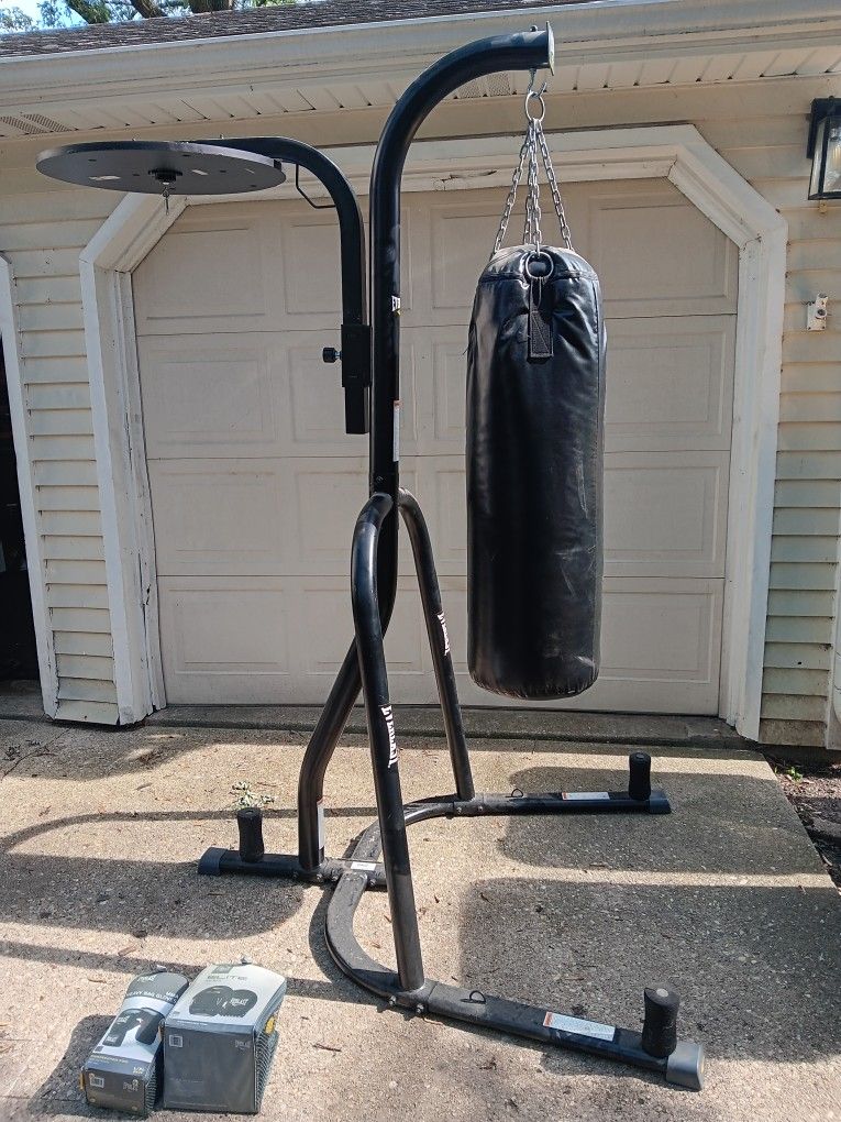 Everlast Punching Bag With Stand