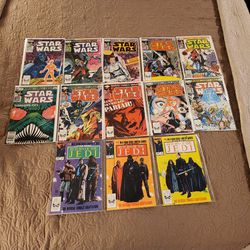 Allotment of 13 Marvel Star Wars & Return Of the Jedi comics Unread, Mint READ DESCRIPTION FOR DETAILS BEFORE BUYING 
