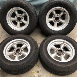 15” American Racing Wheels 5x4.75 Chevy Nova El Camino Camaro Monte Carlo Cutlass Wagon Pontiac Buick S10 Project Rally 15x8 Centerline Foose Ridler 